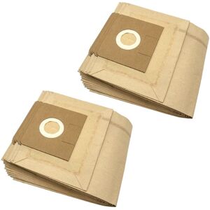 20 Paper Dust Bags Replacement for Kärcher 6.904-072, 6.904-076, 6.904-101, 6.904-175.0, 6.904-210, 6.904-224.0 for Vacuum Cleaner, brown - Vhbw