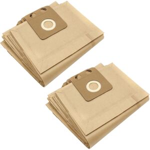 20 Paper Dust Bags Replacement for Nilfisk 1408618010, 5715492007653, 5715492012114, 82222900, 82222901, 82367810 for Vacuum Cleaner, brown - Vhbw