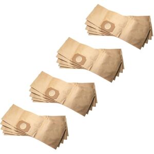 20 Paper Dust Bags Replacement for Thomas 787102, Set 300 for Vacuum Cleaner, 22cm x 62cm, beige - Vhbw