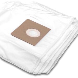 vhbw 20x Vacuum Cleaner Bag compatible with EMM Hamach HMV 2500, HMV 3, HMV 5, HMV 7 Vacuum Cleaner - Microfleece, 35L capacity, 30 cm x 28 cm, White