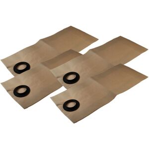 20x Filter Bag compatible with Festool sr 12, sr 14 Dust Extractor - Paper, 33.8 cm x 83.4 cm, Sand-Coloured - Vhbw