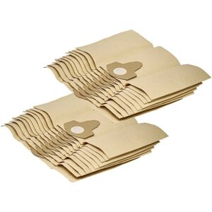 20x Vacuum Cleaner Bag compatible with Hoover tcp 1600 - 2499 Capture Vacuum Cleaner - Paper, 38 cm x 24.5 cm, brown - Vhbw