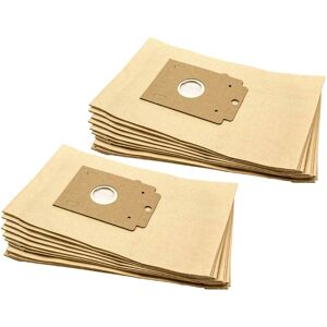 20x Vacuum Cleaner Bag Replacement for Bosch size k for Vacuum Cleaner - Paper, 28 cm x 17 cm, Sand-Coloured - Vhbw