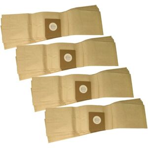 20x Vacuum Cleaner Bag Replacement for Henkel 10009747 for Vacuum Cleaner, filter paper, 63 cm x 15 cm, Brown - Vhbw