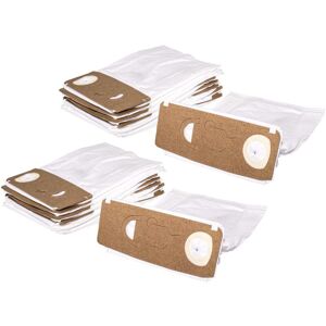 20x Vacuum Cleaner Bag Replacement for Swirl V64 for Vacuum Cleaner - Microfleece, 31 cm x 22 cm, White - Vhbw