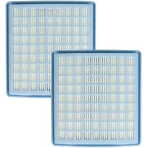 2x Filter compatible with Miele S195, S194 Parkett 100 Hepa, S194 Quickstep, S195 Ecoline, SAAD0, SAAD1 Vacuum Cleaner - hepa Filter - Vhbw