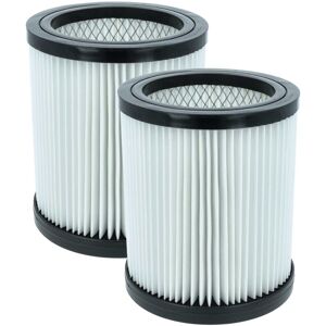 vhbw 2x Filter Element compatible with Parkside (Lidl) PWD 12 B1 Wet/Dry Vacuum Cleaner