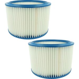 vhbw 2x Filter Element compatible with Protool Festool 560-2M XC, 560-31 XC, VCP 450 E-L, VCP 450 E-M Wet/Dry Vacuum Cleaner