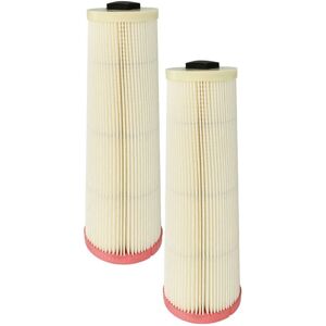 Vhbw - 2x Filter Replacement for Dustcontrol 42027 for Vacuum Cleaner - hepa filter Orange White
