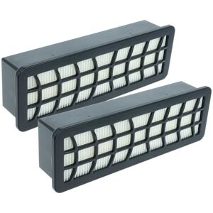 vhbw 2x Filter Replacement for Siemens 00794784 for Vacuum Cleaner - HEPA filter Black White