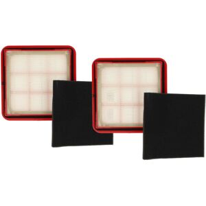 vhbw 2x foam filter, 2x motor filter Replacement for 9178015317 for Vacuum Cleaner