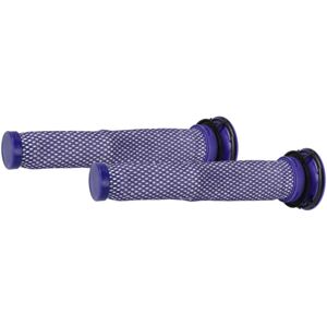 Vhbw - 2x Pre-Motor Filter compatible with Dyson V7 Total, V7 Motorhead, V8, V8 Absolute Vacuum Cleaner - Motor Protection Filter, Washable