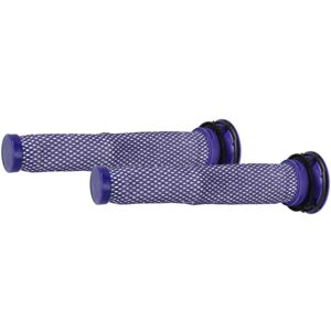 Vhbw - 2x Pre-Motor Filter compatible with Dyson SV03, SV09, V6, SV05, V6 Absolut, SV06 Vacuum Cleaner - Motor Protection Filter, Washable