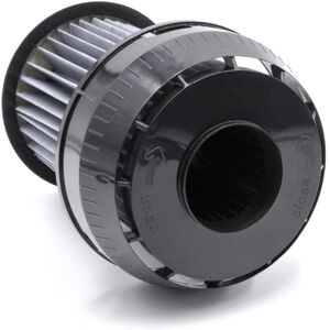 vhbw 2x Cartridge Filter compatible with Bosch BGS 6-1431 Serie 02 bis 04, 61438/02 ROXX X Vacuum Cleaner - Black Washable