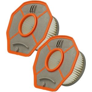 2x Replacement Filter compatible with Kärcher hv 1/1 Bp As Vacuum Cleaner - Cartridge Filter, plastic / paper - Vhbw