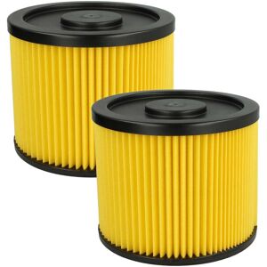 2x Replacement Filter compatible with Lidl Parkside pnts 30/9 e, 30/9 de Vacuum Cleaner - Cartridge Filter - Vhbw