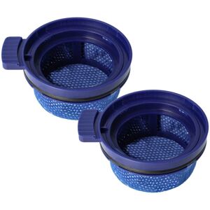 2x Replacement Filter compatible with Samsung Bespoke Jet VS20A95973B/SA, VS20A95993B/SA, VS20A95993N/SA Vacuum Cleaner - Exhaust Filter Blue - Vhbw