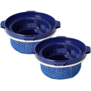 2x Replacement Filter compatible with Samsung VS20 T7532T1GE, T7535T5, R9076T7/EG, T7531T4, T7532T1EF Vacuum Cleaner - Exhaust Filter Blue - Vhbw