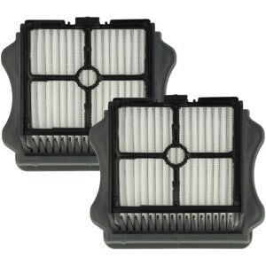 2x Flat-Fold Filter compatible with Tineco Floor One S5, Floor One S3 Vacuum Cleaner, Wet/Dry Vacuum Cleaner - Pleated Filter Element - Vhbw