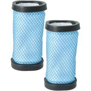 2x Replacement Filters compatible with Hoover RA22AFPR 011, RA22ALG 011, RA22DDB 011, RA22ALG 019 Vacuum Cleaner - Exhaust Filter Black/Blue - Vhbw