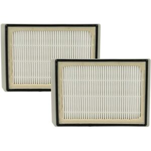 VHBW 2x Vacuum Cleaner Filter compatible with Siemens Power Edition 1700W, Evolution 1800W, Evolution 2000W Vacuum Cleaner - hepa Filter, Allergy Filter