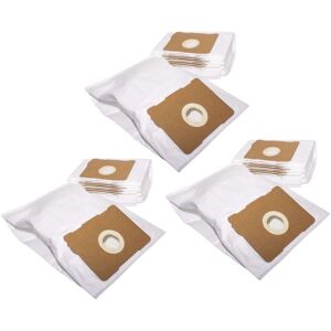 30 microfleece Dust Bags compatible with Kränzle Ventos 20 e/l, 30 e/l Vacuum Cleaner - Vhbw