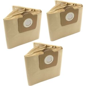 30 Paper Dust Bags compatible with Goblin fam Wizard Vacuum Cleaner, sand-coloured - Vhbw