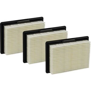 3x Flat-Fold Filter Replacement for Bosch 3165140790185, 4059952008400, 1.600.A00.2PS, 2607432046 for Vacuum Cleaner - Pleated Filter Element - Vhbw