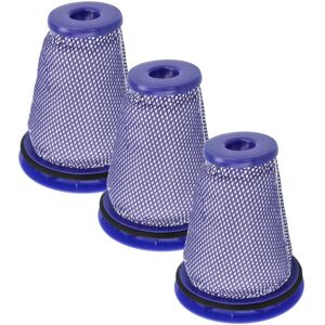 vhbw 3x Pre-Motor Filter compatible with Dyson Big Ball Multi Floor Extra, Parquet Vacuum Cleaner - Motor Protection Filter, Washable
