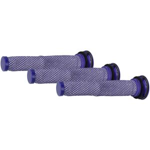 3x Pre-Motor Filter Replacement for Dyson 96566101, 965661-01 for Vacuum Cleaner - Motor Protection Filter, Washable - Vhbw