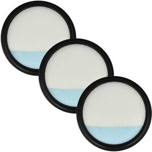 3x Pre-Motor Filter Replacement for Dirt Devil 2690052441, 0777001 for Vacuum Cleaner - Motor Protection Filter, Washable - Vhbw