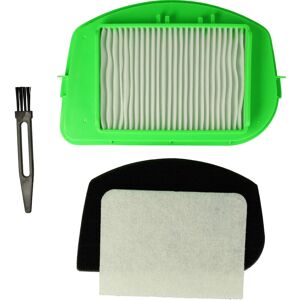 4-Part Filter/Brush Set Replacement for Rowenta RS-RT900365 for Vacuum Cleaner - Vhbw