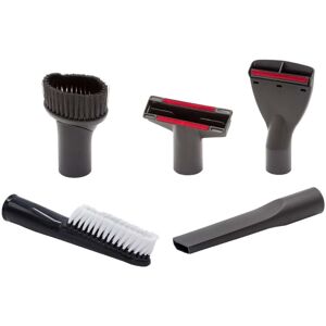 5-Part Vacuum Cleaner Nozzle Set compatible with Kärcher wd 2.200, se 6.100, se 4002, se 5.100, wd 2 Vacuum Cleaners - 35 mm Red Grey White - Vhbw