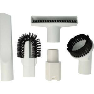 5-Part Vacuum Cleaner Nozzle Set compatible with Vorwerk Tiger VT300, VT270 Vacuum Cleaners White - Vhbw
