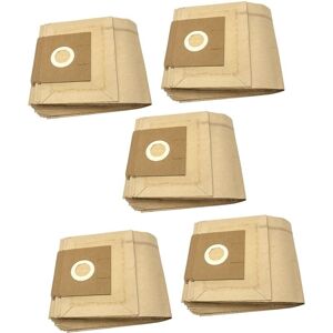 50 Paper Dust Bags compatible with Kärcher nt 361 Eco tea/ Eco ma, nt 361 Eco/ Eco te/ Eco m, ntz 361 Vacuum Cleaner, brown - Vhbw