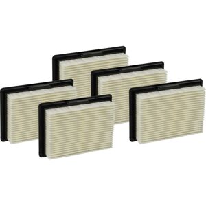 5x Flat-Fold Filter Replacement for Bosch 3165140790185, 4059952008400, 1.600.A00.2PS, 2607432046 for Vacuum Cleaner - Pleated Filter Element - Vhbw