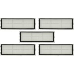 5x hepa Filter compatible with Xiaomi Mijia 1C STYTJ01ZHM, Mi Robot Vacuum Mop 1C, Mijia 1C Robot Vacuum Cleaner - Air Filters, 15 x 5 x 1.4 cm - Vhbw