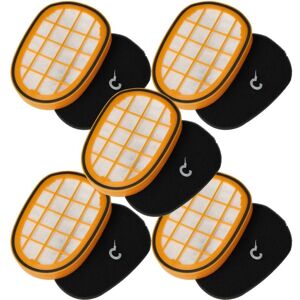 5x motor filter, 5x pre-motor filter compatible with Philips SpeedPro Max FC6723/01, FC6726/01 Vacuum Cleaner - Vhbw