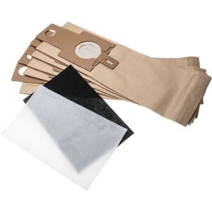 vhbw 6-Part Filter + Paper Bag Set compatible with Hoover BT U3480 002, BT U3480 011, BT U3485 011, BT U3488 001 Vacuum Cleaner