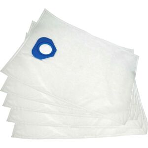 5x Vacuum Cleaner Bag Replacement for bvc 13060 for Vacuum Cleaner - Microfleece, 56 cm x 42 cm White - Vhbw