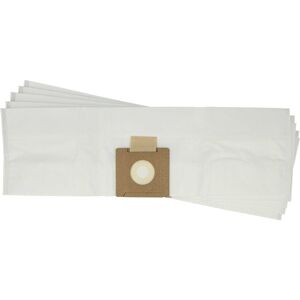 5x Vacuum Cleaner Bag Replacement for Ecolab 10009747 for Vacuum Cleaner, Microfleece, 59 cm x 17.5 cm, White - Vhbw