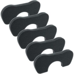 vhbw 5x Vacuum Cleaner Filter compatible with Bosch BGL2UA2018/12, BGL2UA2018/11, BGL2UA2008/13, BGL2UA2018/13 Vacuum Cleaner - Foam Filter Black