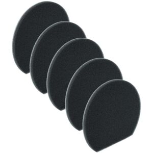 vhbw 5x Vacuum Cleaner Filter Replacement for Bosch 12022750 Filter for Vacuum Cleaner - Foam Filter Black