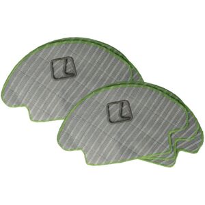 vhbw 6x Cleaning Cloth Parquet Tiles compatible with iRobot Roomba i7, J7, s9 Robotic Vacuum Cleaner - microfibre pad, wet mop pad, 18 x 14.5 cm