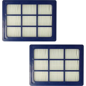 Filter Set 2x Filters compatible with Nilfisk cdnb 5000, cdnf 4000, Elite Classic Vacuum Cleaner - hepa Filter, Allergy Filter - Vhbw