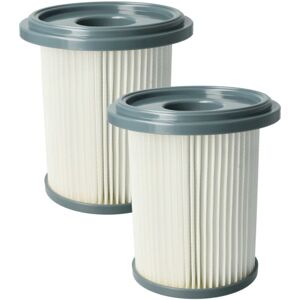 vhbw 2x Filter Replacement for Philips 432200909790, 432200493320, FC8047 for Vacuum Cleaner - HEPA filter White, Dark Grey
