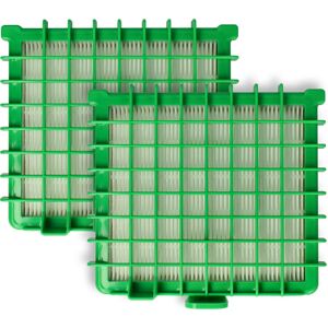 vhbw Filter Set 2x Filters compatible with Rowenta RO562911410 - SP0048664P TR, RO5629GA410 Vacuum Cleaner - HEPA Filter, Allergy Filter