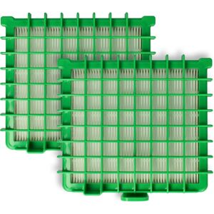 vhbw Filter Set 2x Filters compatible with Rowenta RO573701410 - DP0043393P DE Vacuum Cleaner - HEPA Filter, Allergy Filter