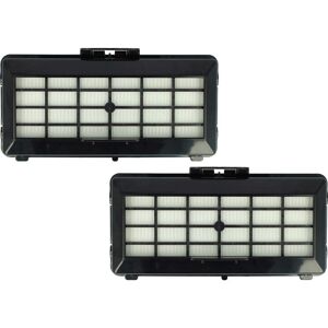 vhbw Filter Set 2x Vacuum Cleaner Filters compatible with Bosch BSG71830/03, BSG71830/04, BSG71830/07 Vacuum Cleaner - HEPA Filter, Allergy Filter