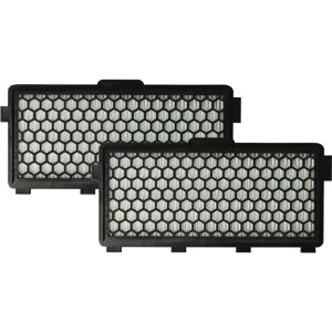 VHBW Filter Set 2x Vacuum Cleaner Filters compatible with Miele s 4000 - s 4999, s 5000 - s 5999, s 8000 - s 8999, s 6000 - s 6999 - hepa exhaust filter